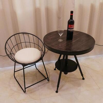 阳台桌椅三套家用现代简约时件尚02350休闲可升圆降子小桌茶几椅
