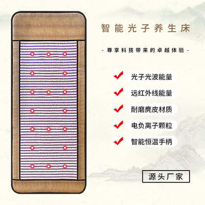 负离子台湾纵贤光子床超长波远红外加热能量四季康美理疗床源头厂