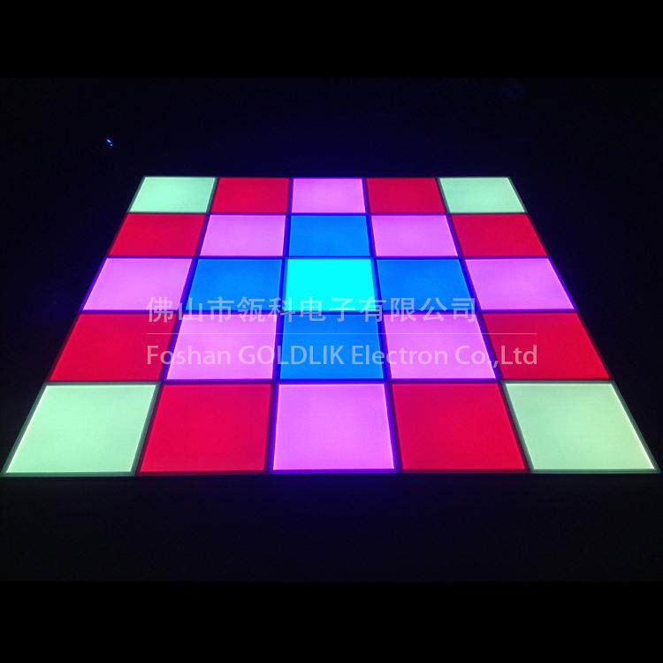 会发光的地砖 公园广场亮化地砖 户外发光地砖 地砖灯 跳舞砖