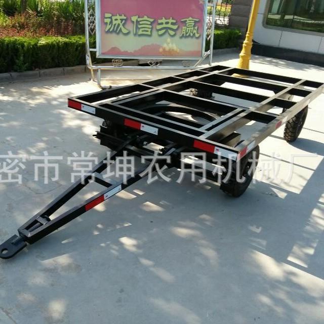 3吨发电机组拖车 框架结构拖车厂家定/制牵引式骨架拖车运输拖车