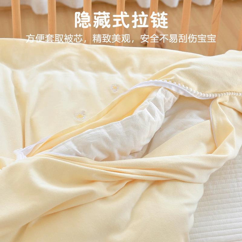 82143915宝宝纯棉儿a类被套单件生新婴儿1.洗2m被罩幼园儿童秋冬