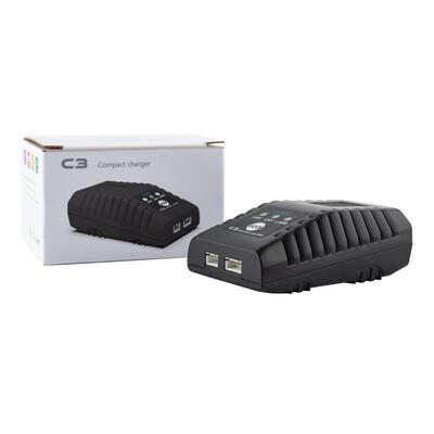 Toolkitrc c3 新款单平衡充电器 AC输入 LiPo LiHV 2-3S 25W 2.2A