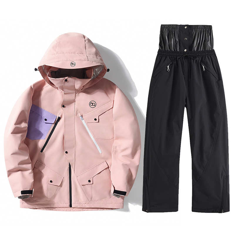 服女滑雪滑雪保暖男加厚衣裤防水滑雪季单板服户外套装套装款冬