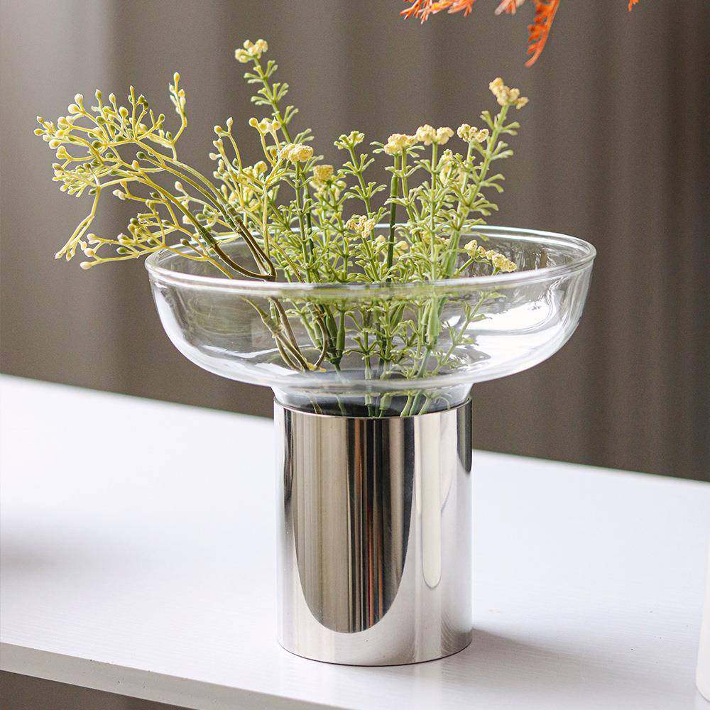 家居设计师北欧花瓶卧室床头花器简约现代轻奢样板房玻璃插花摆件,纺织面料/辅料/配套,纺织机械配件,淘宝优惠券,粉丝福利购,淘宝优惠卷