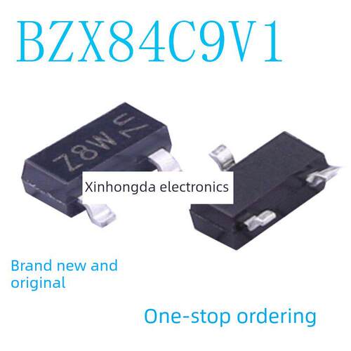 BZX84C9V1 BZX84-C9V1 SOT-23 丝印Z8/Z8W 9.1V贴片稳压二极管