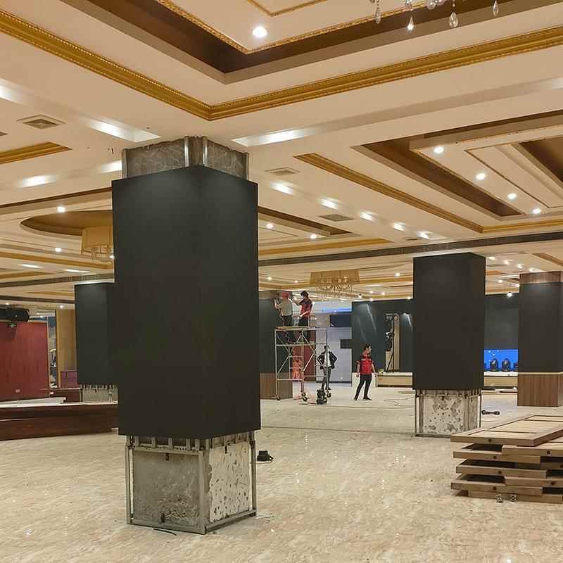 厅立柱全室内P3全彩广告箱屏体全彩展led电子显显示屏商场室内led