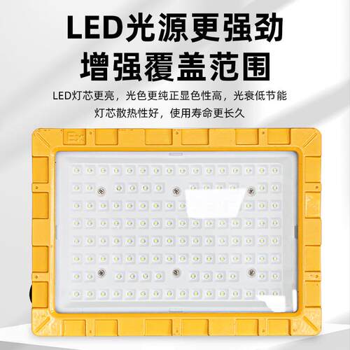 户外LED防爆灯仓库加油站车间化工厂防腐耐高温防爆投光灯50W80W