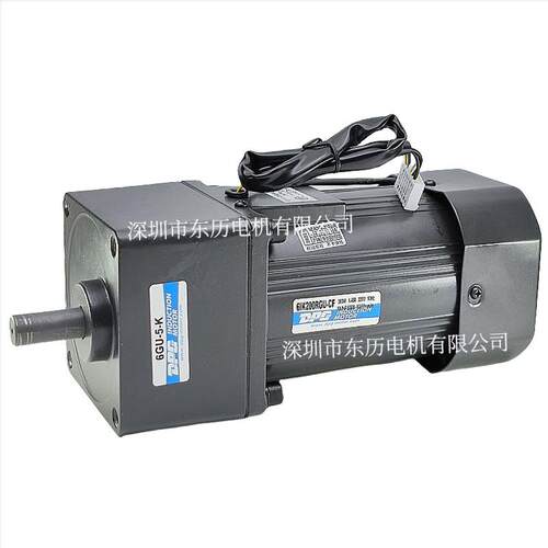 DPG东邦调速电机6IK200RGU-CF减速机6GU-5-K单相220V稳定耐用200W