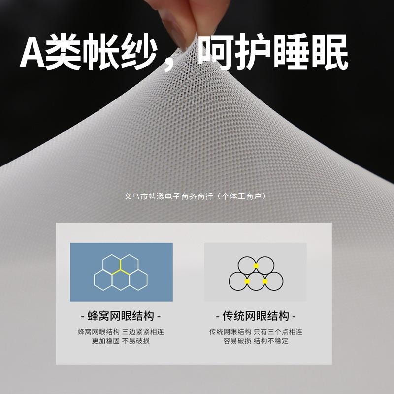 折叠KR4526356蚊帐家式用卧室免安装202新蒙古包单人款学生宿舍防