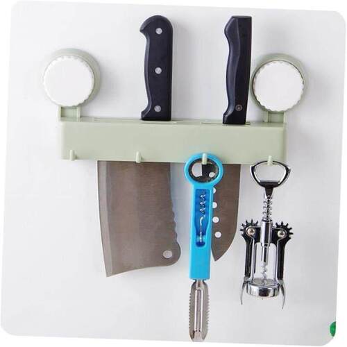 kitchen rack shelf corner storage hook wall clean organizer