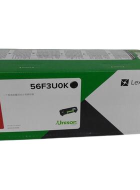 利盟56F3U0K/00K原装粉盒 MS321/MS521/MS621K版打印机 银行专用