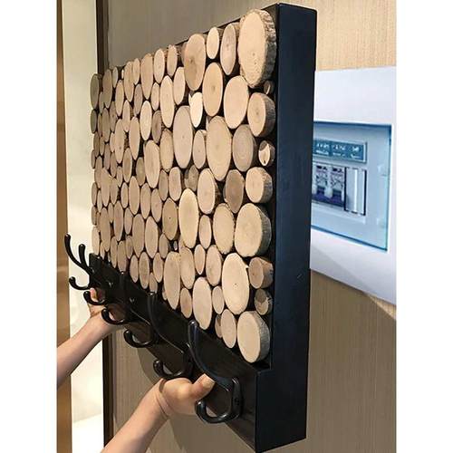 创意电表箱配电箱遮挡电闸箱装饰 玄关进门入户挂钩挂衣架挂衣钩