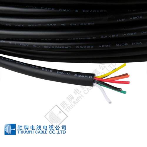 现货护套线246428awg26awg24awg22awg2芯4芯白色纯铜电线