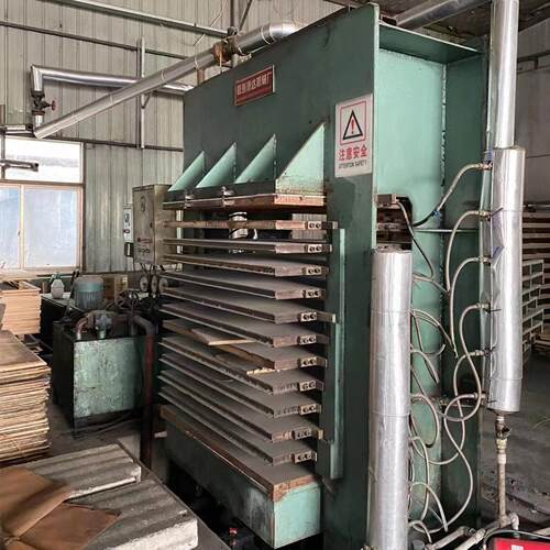 二手多层热压机 嘉善康达产 400吨 4X4尺 12层热压机