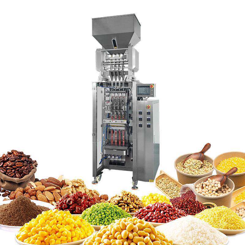 全自动坚果颗粒多列包装机 瓜子包装机器 袋装大米花生软糖灌装机