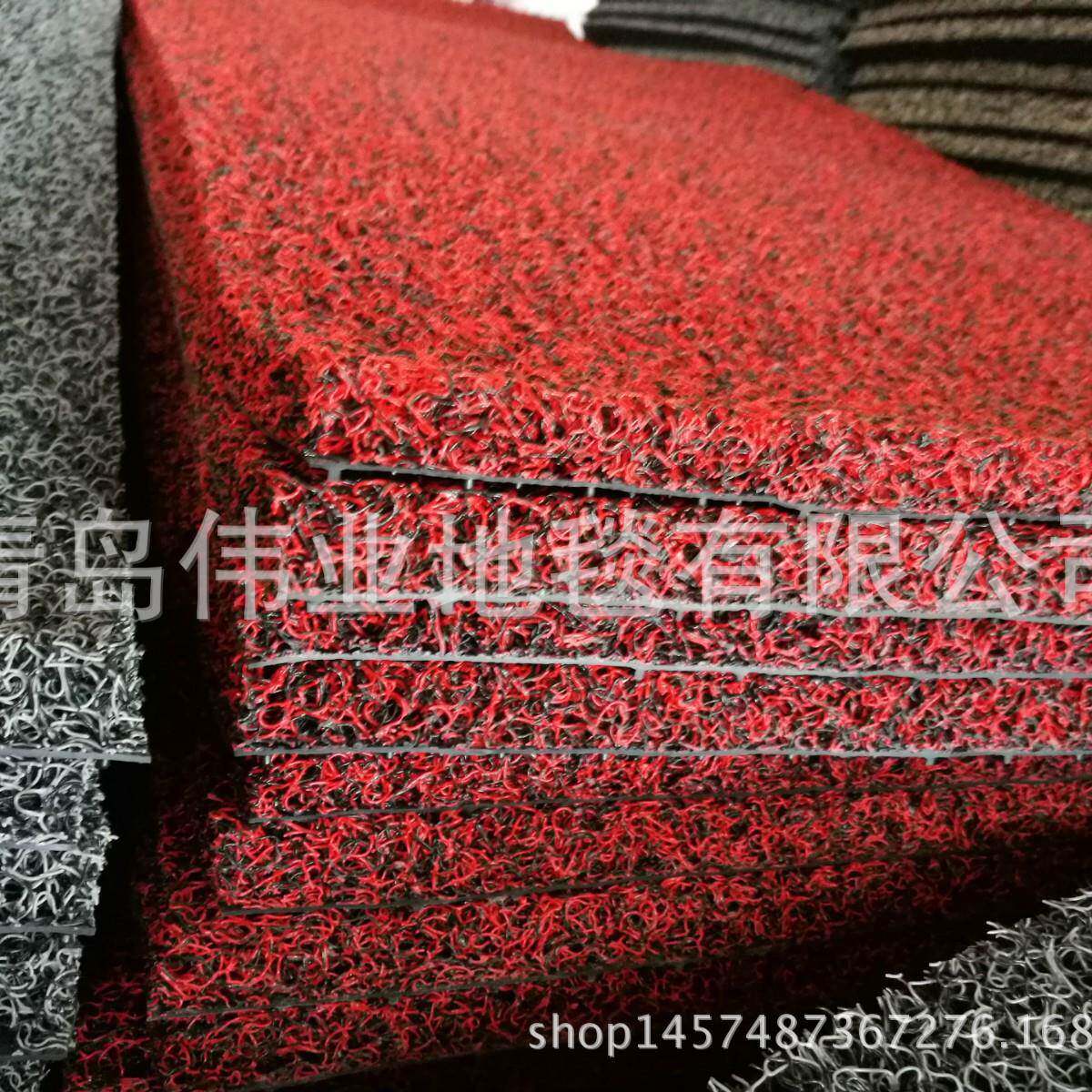 自由裁剪主副驾驶车易清洗防水耐磨地毯双色喷丝汽车防滑脚垫