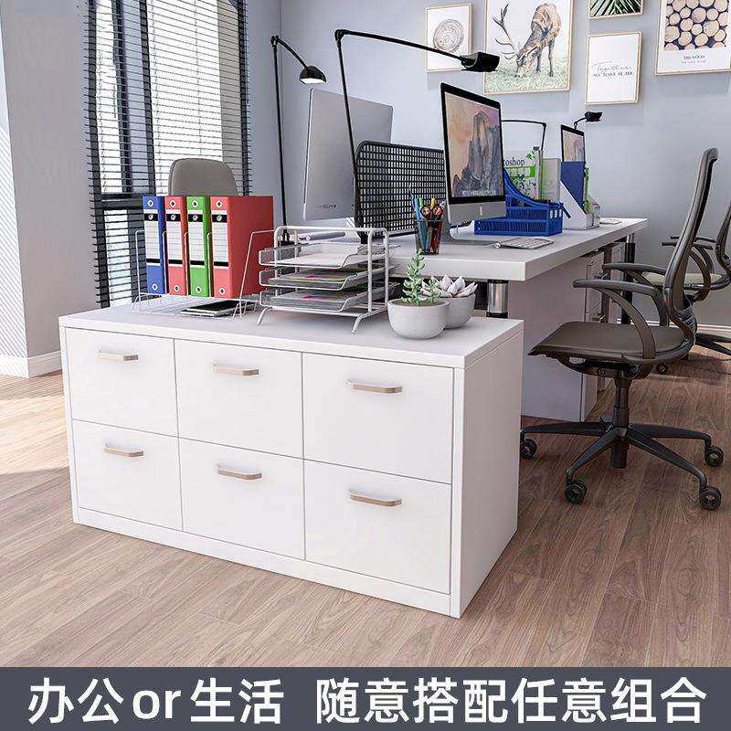 北欧铁艺餐边柜储物柜简约现代家用置物柜斗柜客厅厨房收纳柜带锁