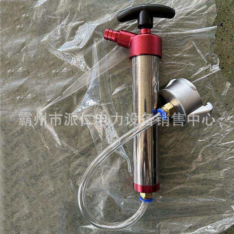 多功能手动引水泵大功率人工抽拉引水泵活塞式真空引水泵