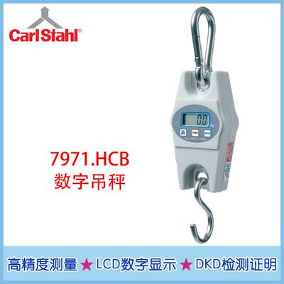 CarlStahl载荷测量装置 HCB数字吊秤 CH数字吊秤 小巧而方便
