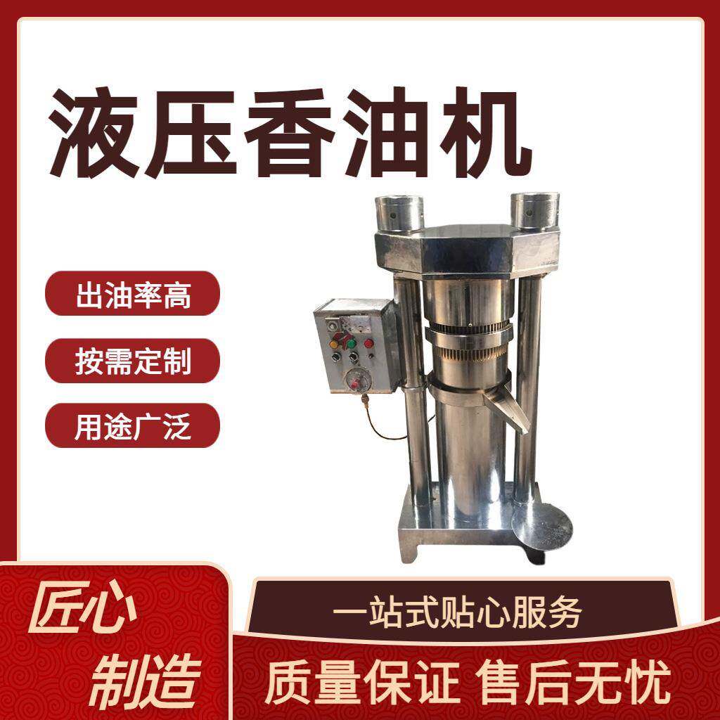 菜籽花生液压榨油机 榛子芝麻核桃香油机 大豆压油机 绿源