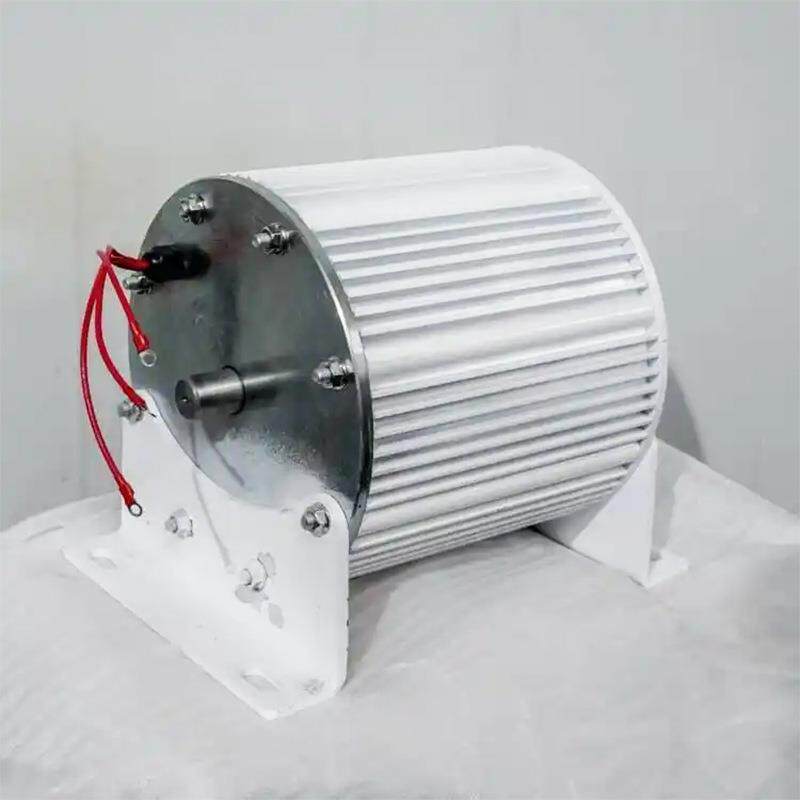 铝合金磁发电机400风力力永发转电稀土水钕铁硼5千瓦5kw永磁发电