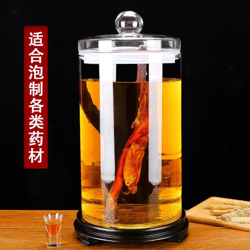 大量购买泡酒玻璃瓶带龙头密封酒坛家用大容量50斤100斤酒坛加厚