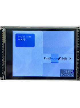 stm32f103rct6单片机LVGL开发板ARM嵌入式IPS彩屏16位并口带屏幕
