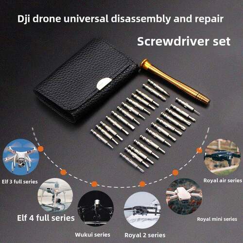 适用DJI大疆御air2s mini晓精灵3/4无人机外壳拆机螺丝刀维修配件