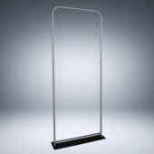 厂家直销快幕秀 卡布展架展示架 户内外门型展架铁板门型