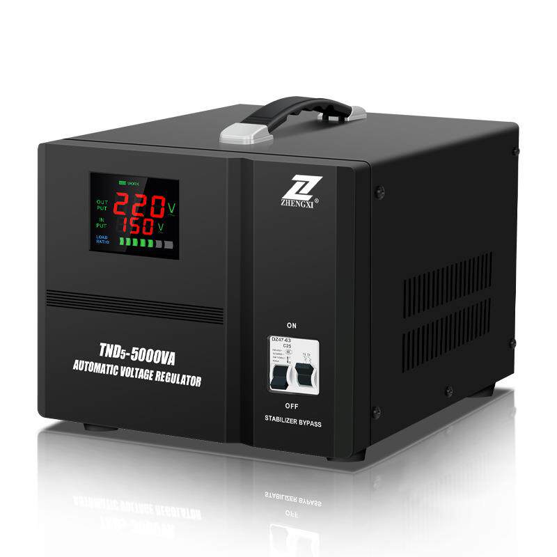 TND稳压器单相全自动220V空调专用工业大功率纯铜稳压器10kva
