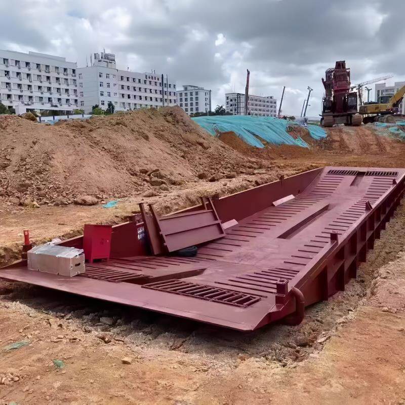 福建建筑工地大型过水槽免基础工地洗车池多规格可移动船式洗车槽
