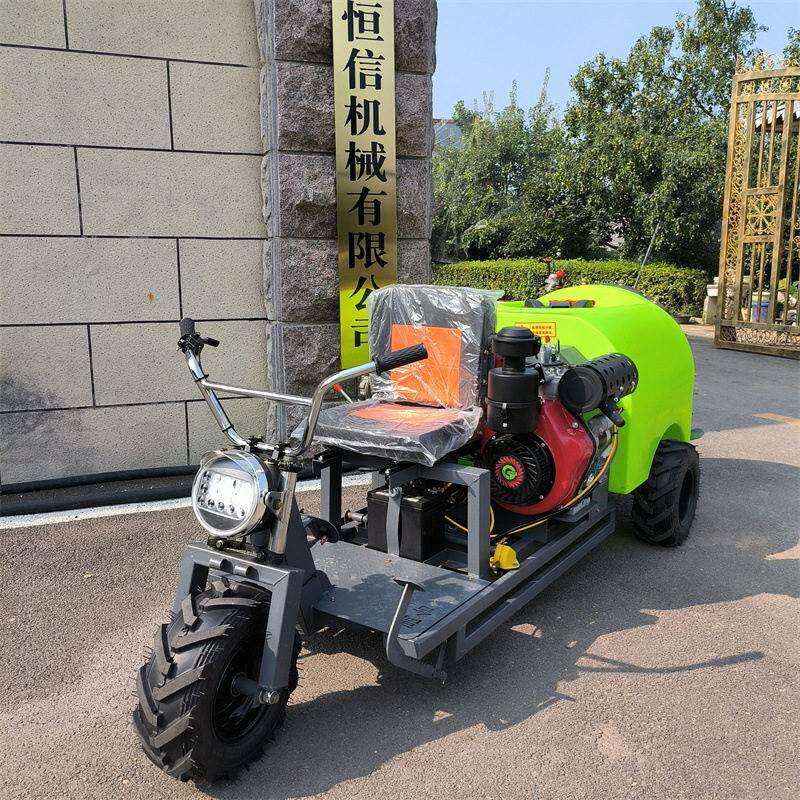 三轮打车大面积果园驾驶款电动喷雾器自走式葡萄打机