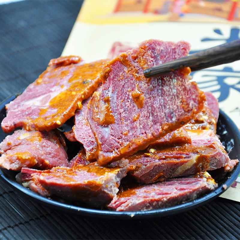 山东菏泽曹县米家烧牛肉真空包装熟食牛肉卤味零食健身酱卤肉礼盒