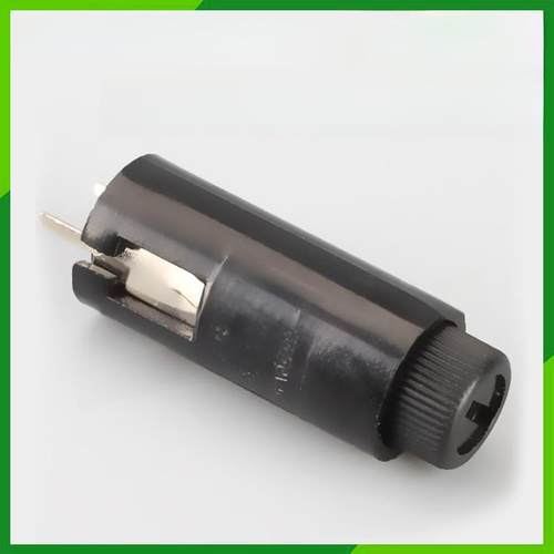 R3-24保险座 10A250V 保险丝座5x20 立式保险管座 PCB安装保险座