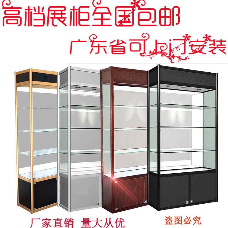 定做展示柜玻璃展柜汽车用品展柜展品展柜办公室展示柜货架深圳