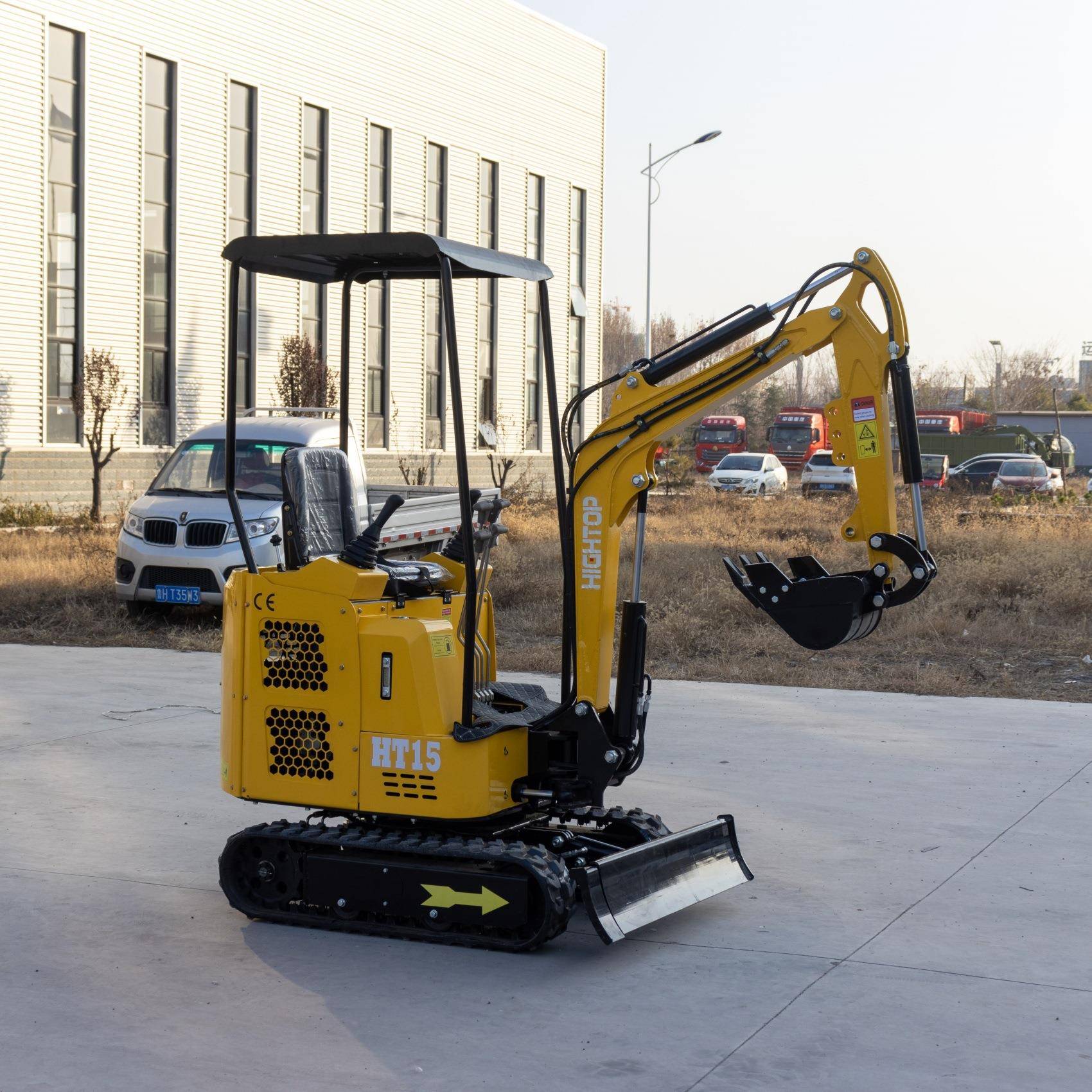 北方机械15农用挖掘机出口加拿chineseexcavator15液压挖机