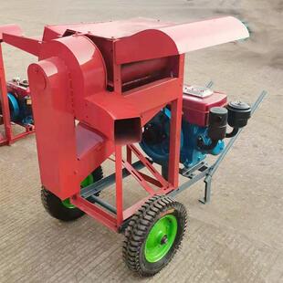 田坡40小麦黄豆脱粒机家用高粱收割蚕豆小型青稞分离打麦机