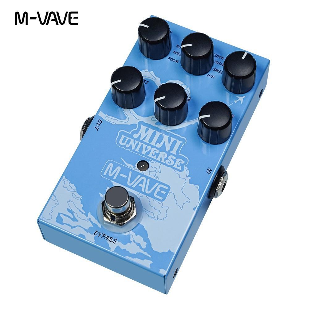 M-VAVE 吉他单块效果器 MINI-UNIVERSE 数字建模混响效果器