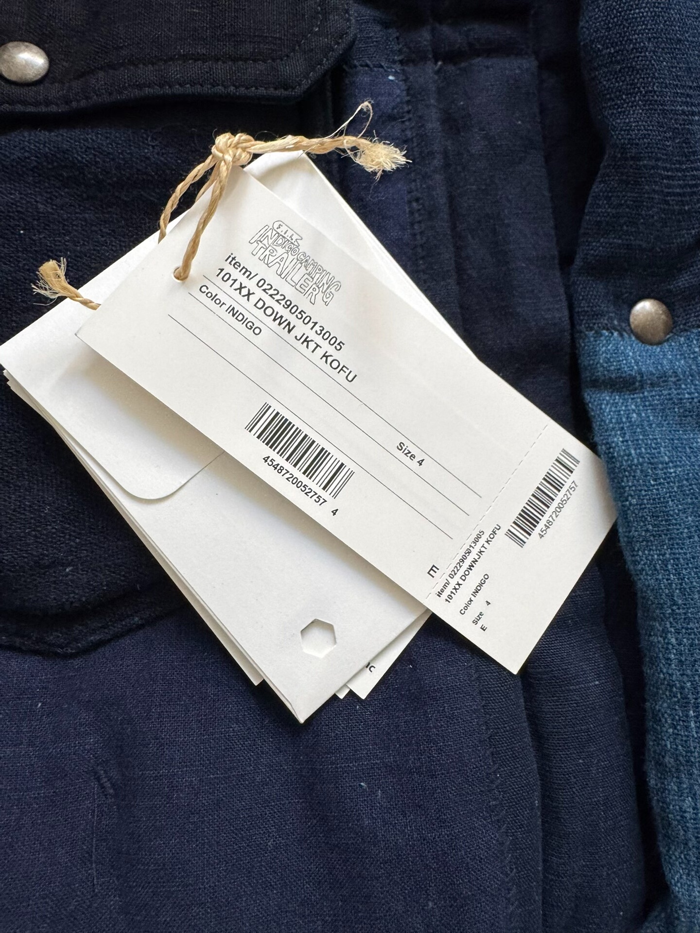 VISVIM 22AW ICT 101XX Down Jacket — detail