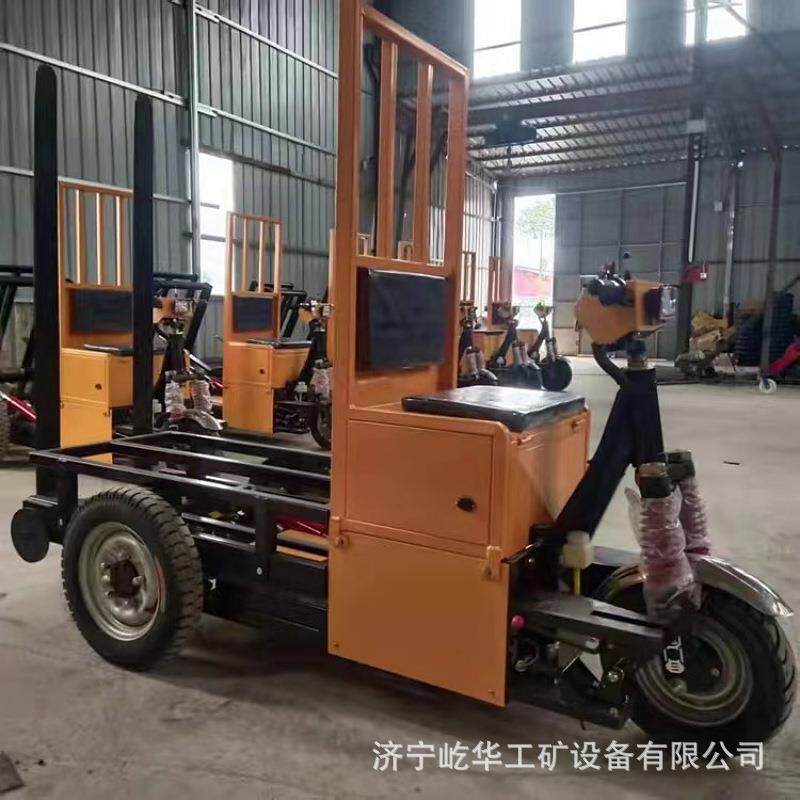 屹华 厂家供应建筑工地加气砖搬运车全自动电动装卸拉砖背砖车