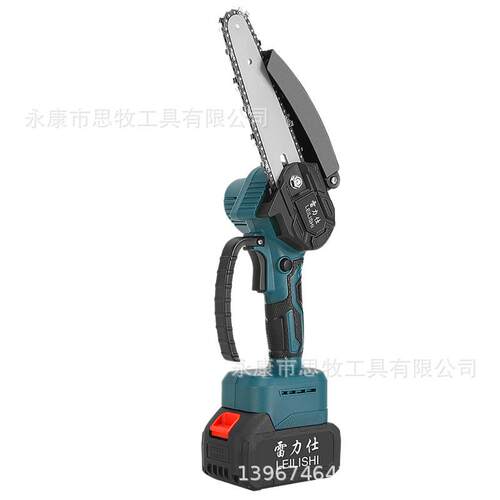 迷你单手锯户外伐木锯劈柴利器充电式电动电链锯园林修枝剪家用锯