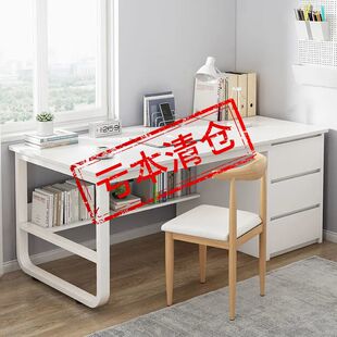 简易学习桌学生经济型家用卧室房间写字台办公室锦标 书桌电脑台式