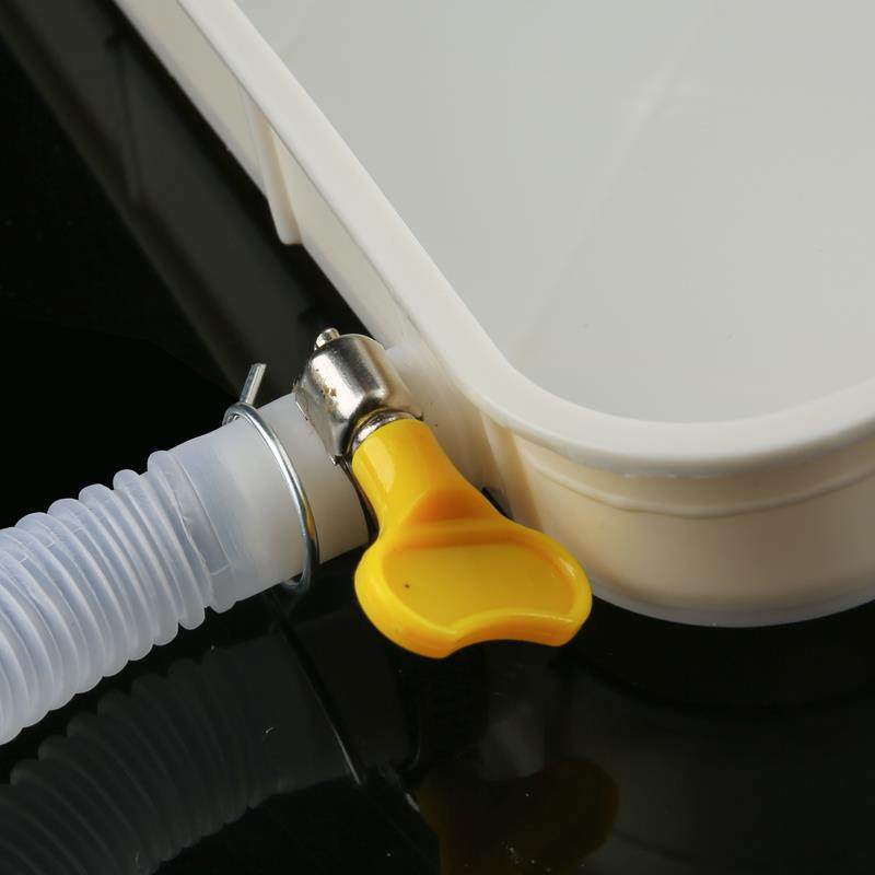 空调外机接水盘带排水塑料防漏水托盘室外1-5p中央空调通用水槽管