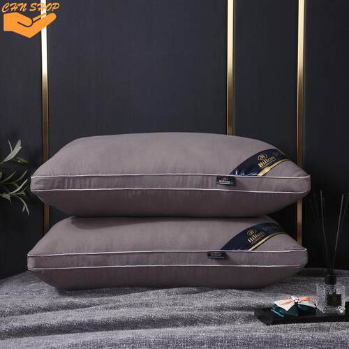 2PCS Hilton Hotel pillow Five star hotel bed soft sleep
