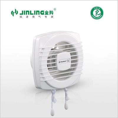 金羚换气扇厂房卫生间通风橱窗式纯铜电机低噪音大风量长寿命高转