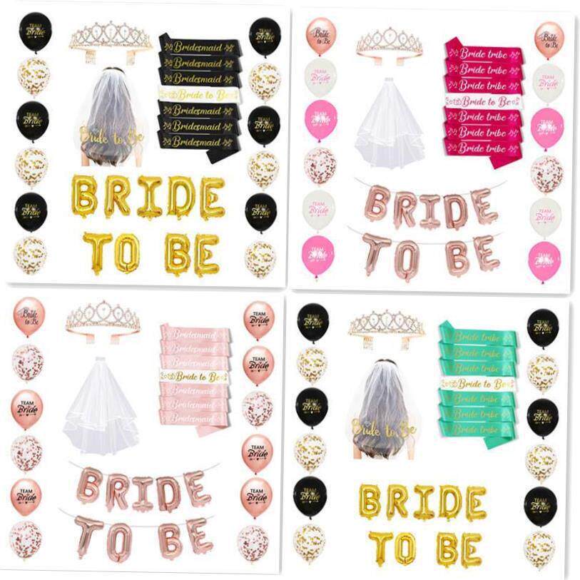 Bridal Shower Decoration Set Bachelorette Party Bride to Be