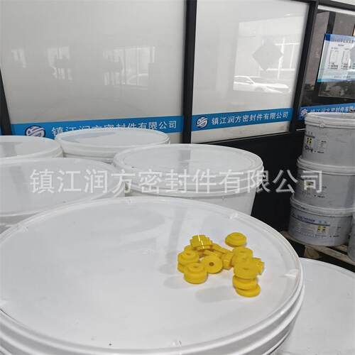 供应黄色聚氨酯注塑件 PU注塑非标异型件 来图来样