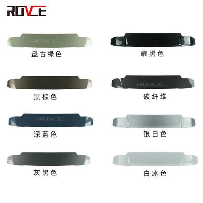适用于2020-2026路虎卫士90110130尾翼定风翼亮黑尾翼盘古绿