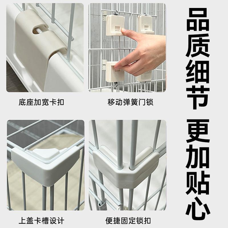 新款宠物猫别墅猫笼家用室内自由大空间两层三层猫屋猫舍猫咪用品