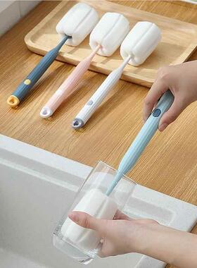 杯刷无死角洗被子杯子茶渍清洁去多功能的长柄硬毛刷子瓶小